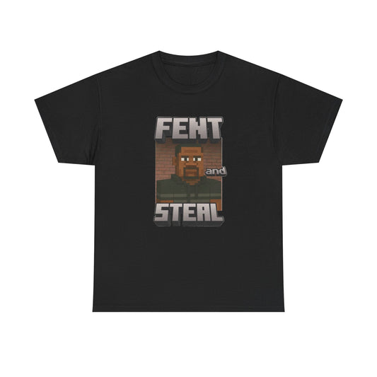 George Droid Fent and Steal Minceraft Tee