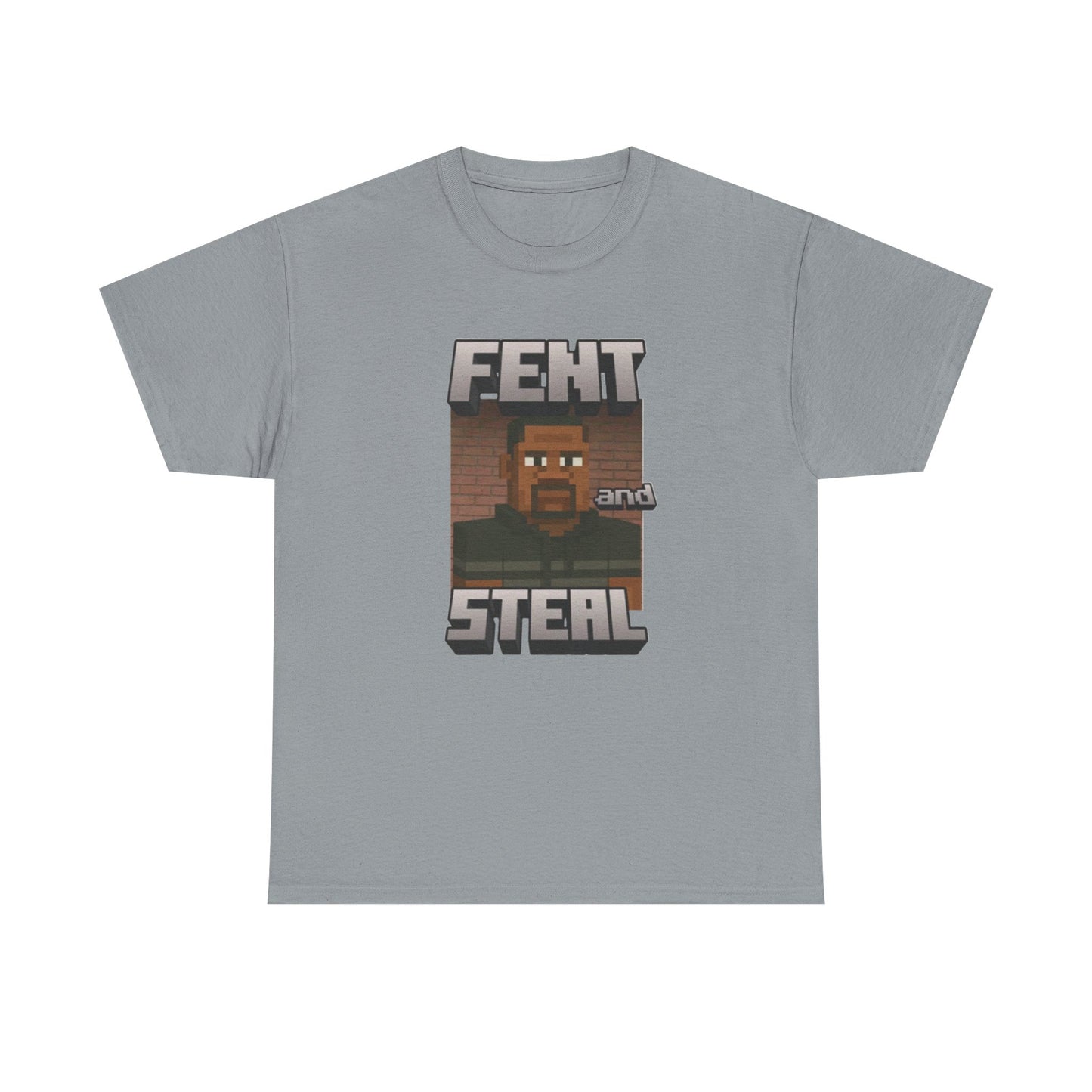 George Droid Fent and Steal Minceraft Tee