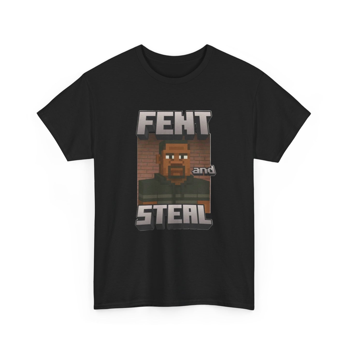 George Droid Fent and Steal Minceraft Tee