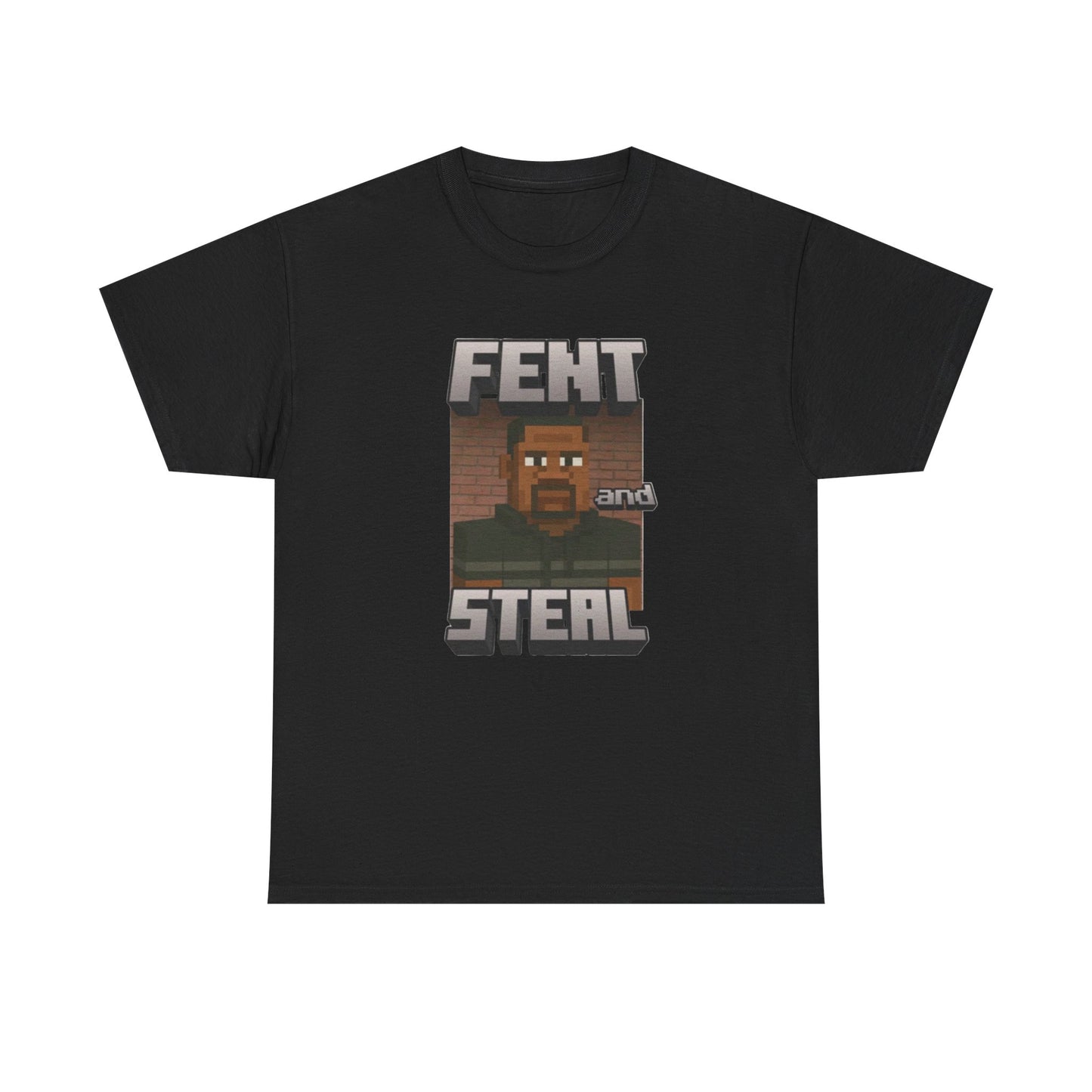 George Droid Fent and Steal Minceraft Tee