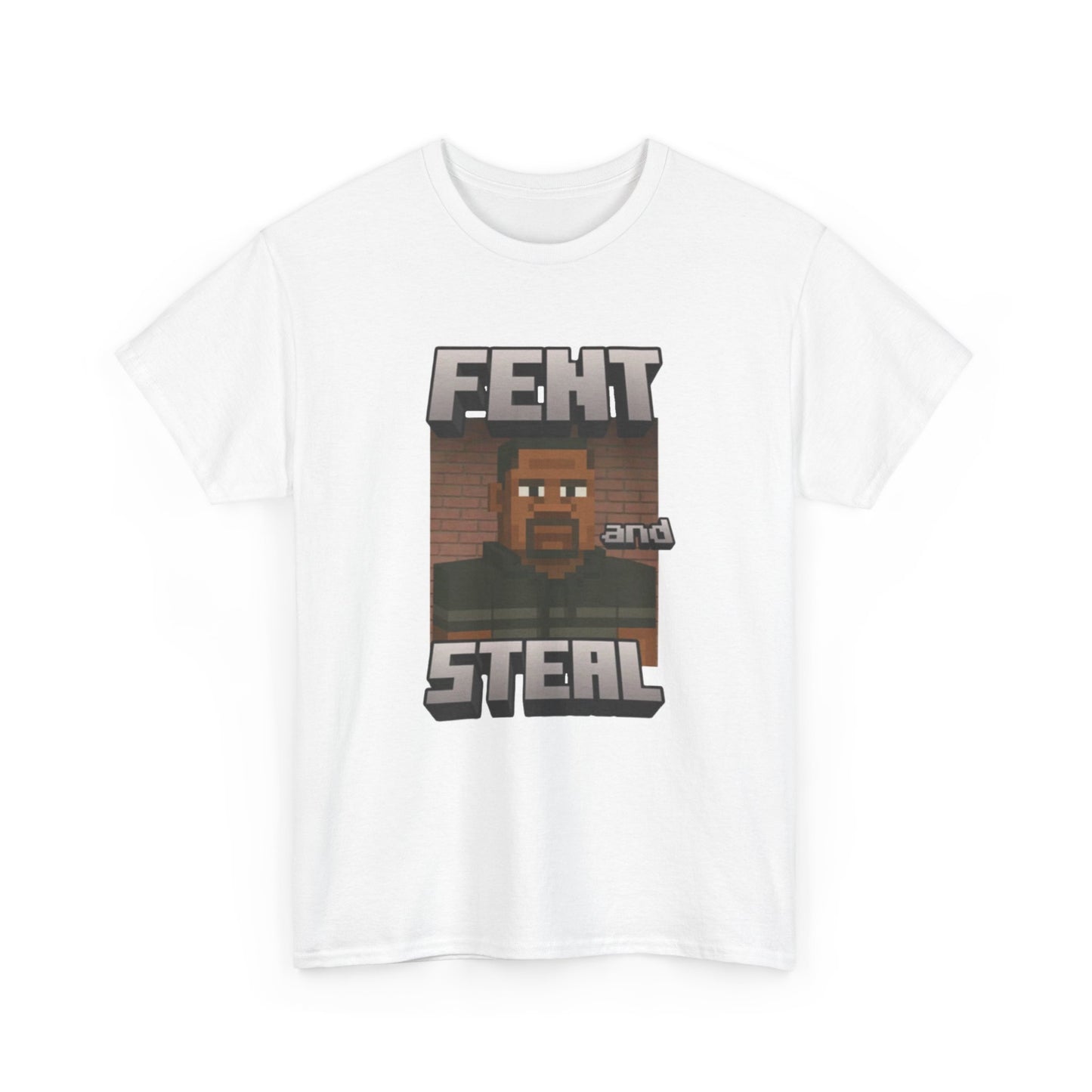 George Droid Fent and Steal Minceraft Tee