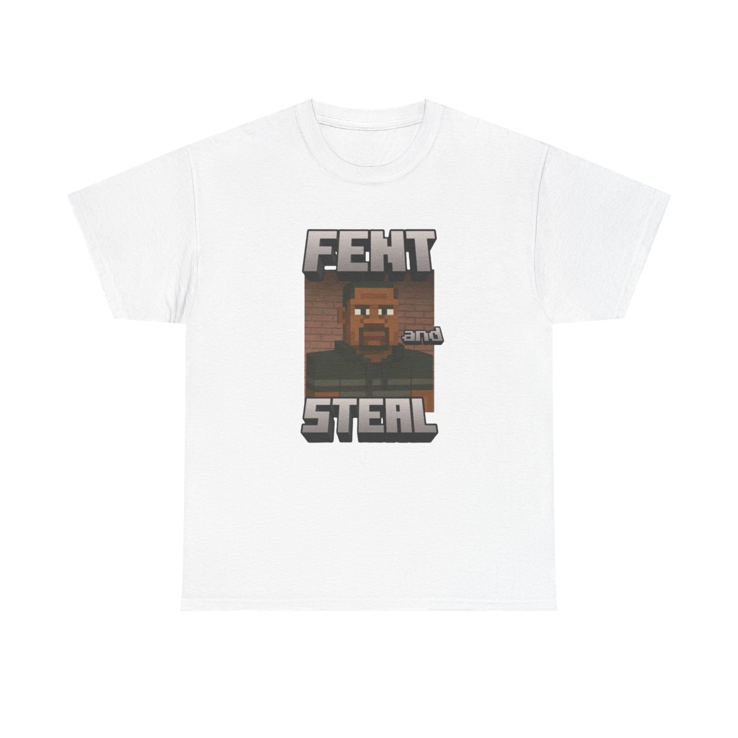 George Droid Fent and Steal Minceraft Tee